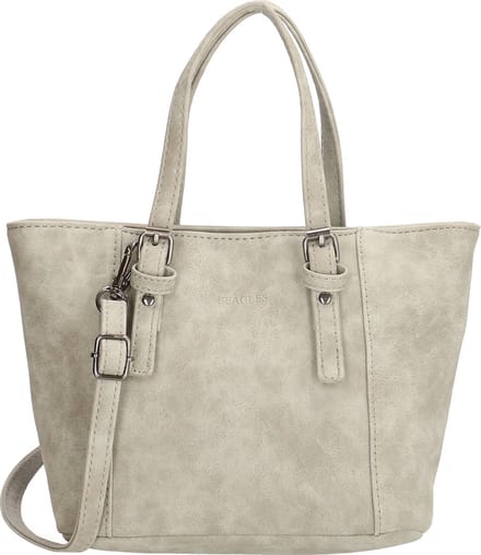 Beagles La Costera Handtas Schoudertas Shopper - Lichtgrijs