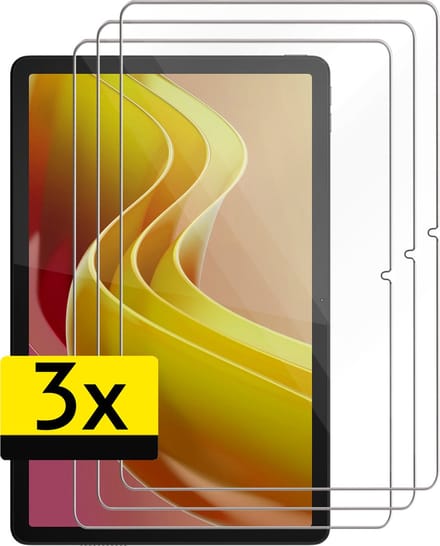 Screenprotector - Geschikt voor Lenovo Tab M11 (11 inch) - 3 Stuks - Extra Sterk - Beschermglas - Gehard Glas - Tempered Glass - Screen Protector