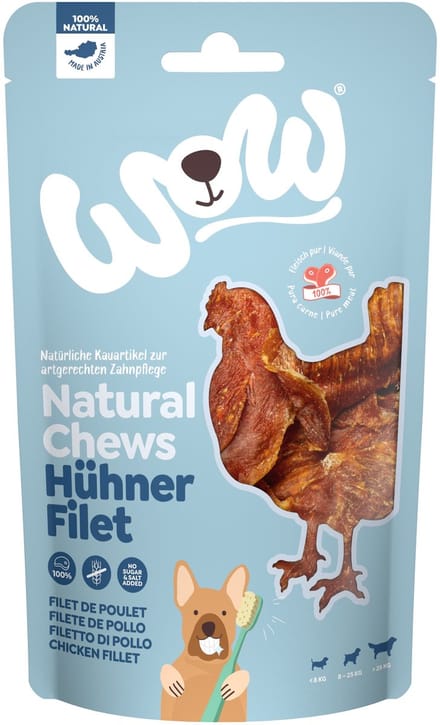 WOW! Natural Chews - Kipfilet - 250 g