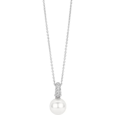 TI SENTO Dames Hanger - 925 zilver - Wit parel - 6834PW