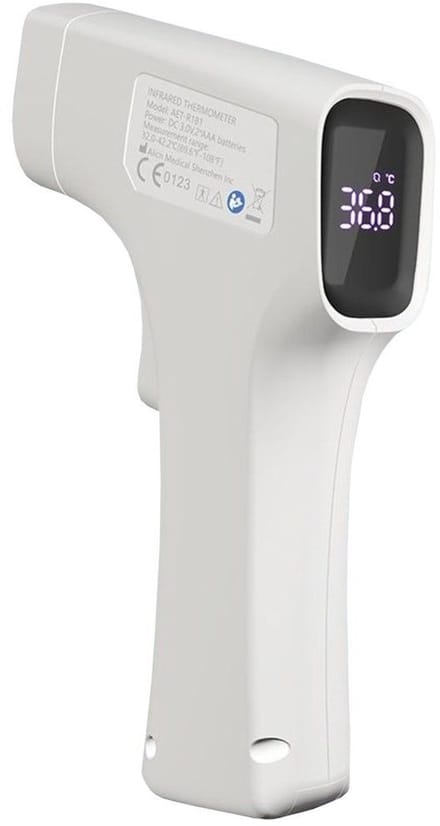 FysioSupplies - Medische Infrarood Voorhoofdthermometer - Thermometers