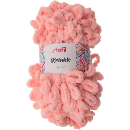 Wol "Krinkle" - Roze