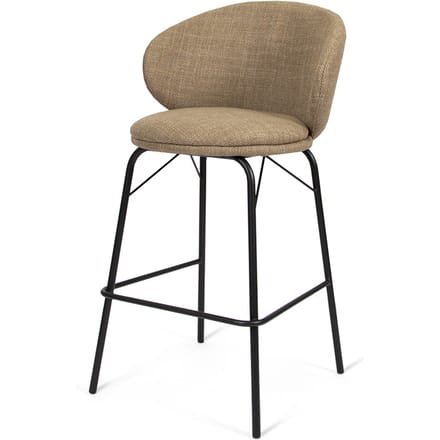 Milton & Oldbrook Lage Barkruk Lund Licht Bruin
