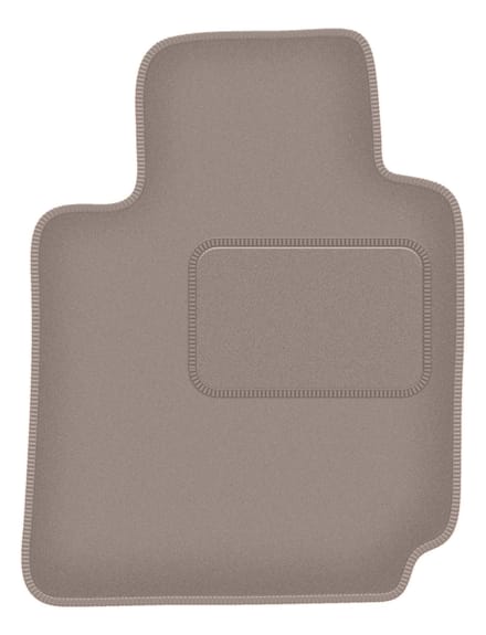 Beige bestuurdersmat voor: Nissan Micra K12 CC cabrio (2003-2010)