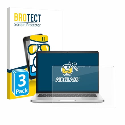 Screenprotector 3 Stuks voor Dell Pro 14 Plus 2-in-1 PB14255 Beschermglas transparant