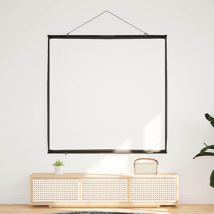 vidaXL - Projectiescherm - wandhangend - 67 - inch - 1:1