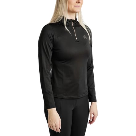 MONTAR EVERLY ROSEGOLD LONGSLEEVE BASELAYER Zwart