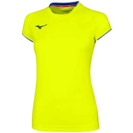 Mizuno Core Shirt Dames - geel - maat M