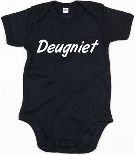 Rompertje Deugniet-Zwart-0-3 Maanden