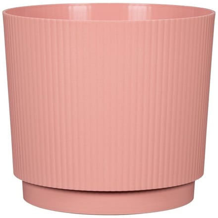 Bloempot Lino Ø 25 - Oud roze