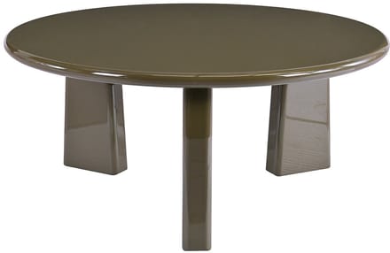 Vente-unique Salontafel van MDF - Gelakt khaki - ZINAPA