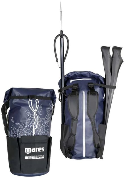 Mares Pure Passion Ascent Droge Zak 75l Blauw,Zwart
