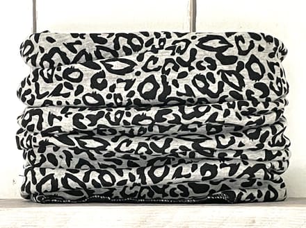 MixG | Colsjaal Winter | Panterprint - Grijs | Meisje
