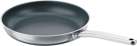 RVS Braadpan 28 cm met Antiaanbaklaag - Geschikt voor Inductie