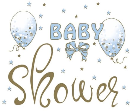 Lunch servetten Baby Shower Blue - Maki - 33x33 cm