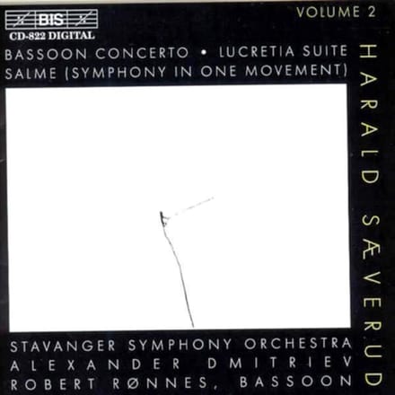 Robert Rønnes, Stavanger Symphony Orchestra, Alexander Dmitriev - Bassoon Concerto/Lucretia Suite/Salme (CD)