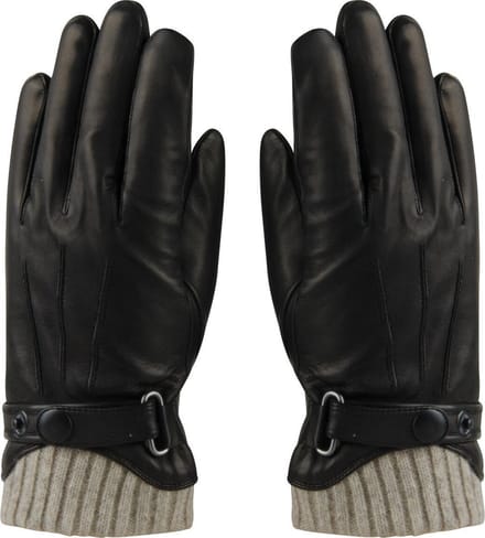 Hatland - Handschoenen voor heren - Tygo - Zwart - maat XL