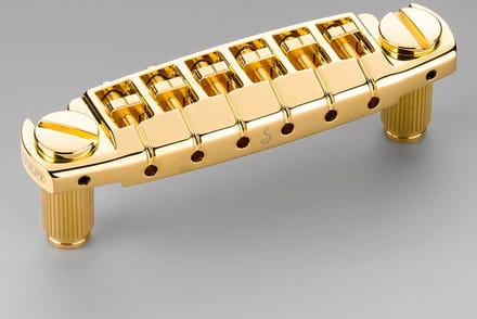 Gitaar brug Schaller Signum 12350500 Locking Studs goud