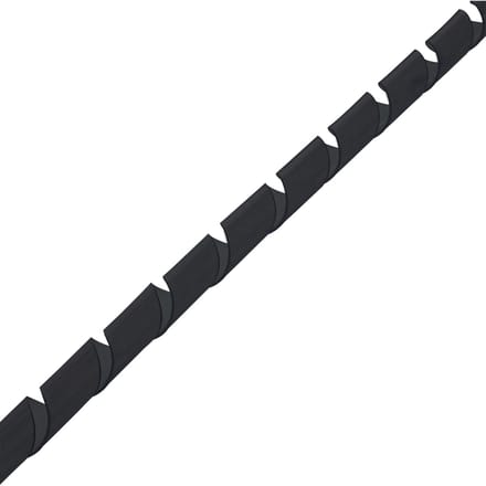 Spiraalband kabelslang - 24mm / 10m / zwart