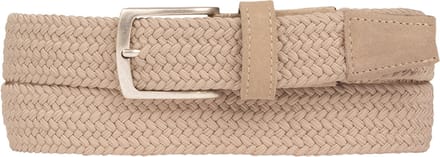 Presly & Sun Heren - Elastische riem - Crème - 90cm