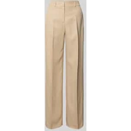 Straight leg broek met persplooien, model 'Catsby'
