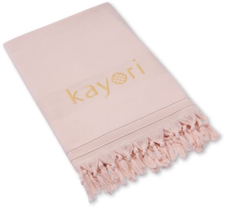 Kayori Somei Hamamdoek - 180x200 - 100% Katoen - Roze