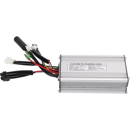 3648V KT?Contrôleur de vélo électrique à onde carrée 25 A, contrôleur SM 9 mois avec Lightline white