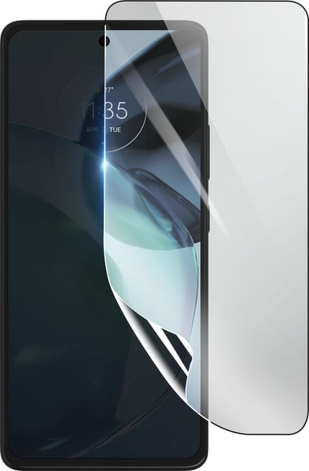 3mk, Geschikt voor Motorola Moto G72, Schokbestendige Hydrogel Screenprotector, Transparant