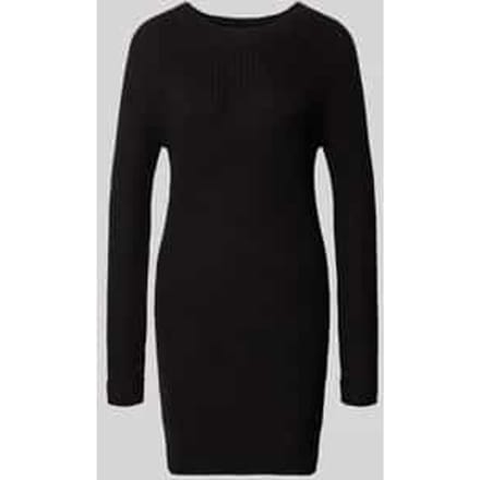Gebreide jurk met ronde hals, model 'SIESTA'