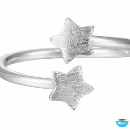 Zilver-Teenring - Ster - Charme Bijoux