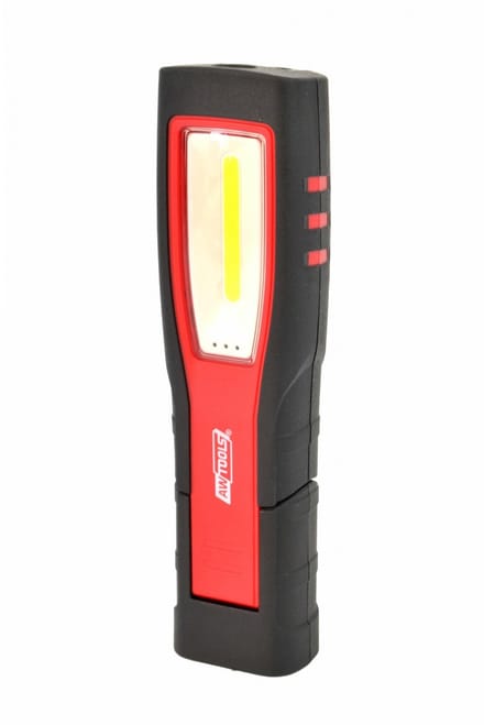AWTOOLS UNITA Black Line - Professionele Zaklamp - COB LED - 400 lm - IP65