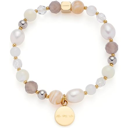 Leonardo dames armband roestvrijstalen agaat One Size 88716604