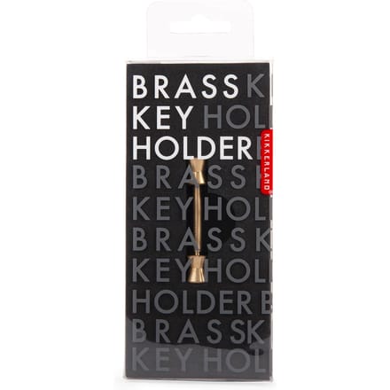Kikkerland Short Cone Brass Key Holder