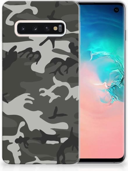 Samsung Galaxy S10 TPU bumper Army Light