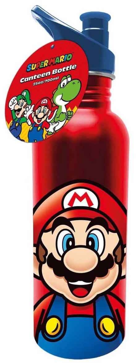 Super Mario Metalen Drinkfles 700ml