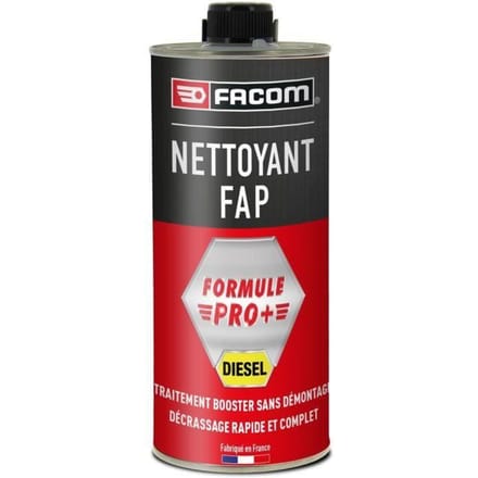 Nettoyant FAP diesel 1L - FACOM - Pro+ - Formule concerntrée -Tres haut pouvoir nettoyant