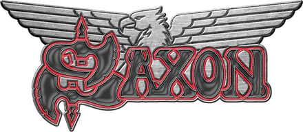 Saxon - Logo/Eagle Pin - Multicolours