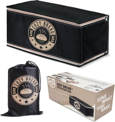 Isolatie Box - Rijsmachine Deeg - Brood Rijzen - Efficiënt Ontwerp - 25x53x23 cm - Zwart
