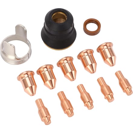 13-delige Set Plasma Snijverbruiksartikelen Kit 56811 Mondstuk 56576 0,9 mm Elektrode 56255 Punt voor Harbor