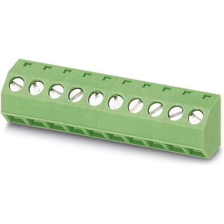 Phoenix Contact 1877504 Klemschroefblok 1.50 mm² Aantal polen 4 Groen 50 stuk(s)