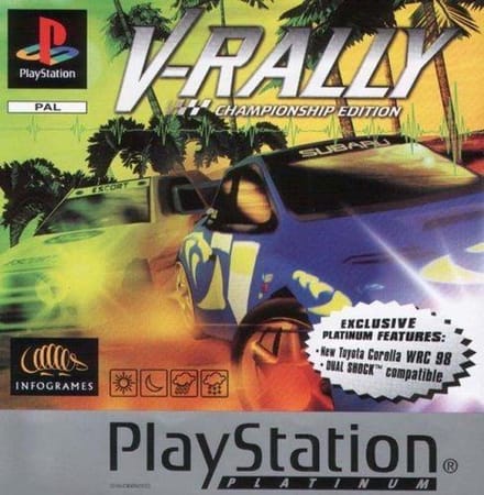 V-Rally (PS1 tweedehands game)