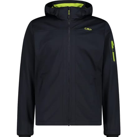 Cmp Zip Hood 39a5027 Softshelljack Zwart L Man