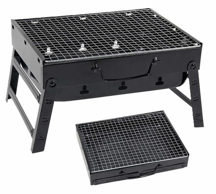 Ceruzo Opvouwbare Barbecue - 35x27 cm -Draagbare Houtskool Grill – Compact-Lichtgewicht