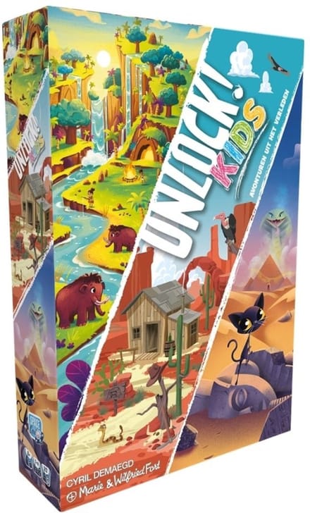 Unlock! Kids - Avonturen uit het verleden - Nederlandstalig Bordspel