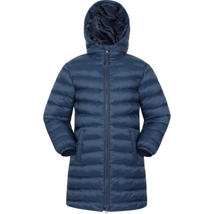 Mountain Warehouse Kinder/Kinder Florence Longline gewatteerd jack (Marine)