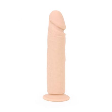 Kiotos Cox Siliconen Dildo met zuignap 23 x 5 cm - beige