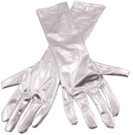 Folat - Handschoenen Metallic Zilver
