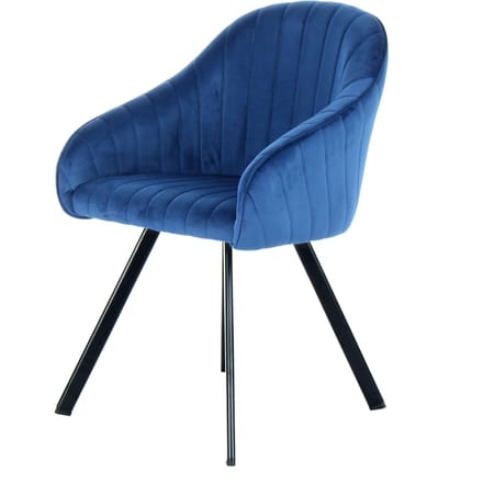 Set van 2 eetkamerstoelen Jules velvet | Hearthome & Living