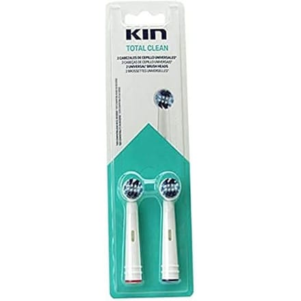 Borstel vervanger Kin Total Clean Tandenborstel (2 uds)