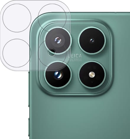 Rosso Camera Protector Geschikt voor Xiaomi 17 - Lens Bescherming - Case Friendly - Ultra Dun Glas - Transparant